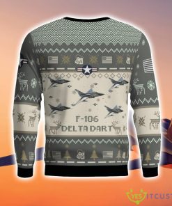 F-106 Delta Dart F106 Aircraft New Trend Veteran Sweater Ugly Christmas Sweater Gift For Christmas 5 F-106 Delta Dart F106 Aircraft New Trend Veteran Sweater Ugly Christmas Sweater Gift For Christmas Product Photo 3