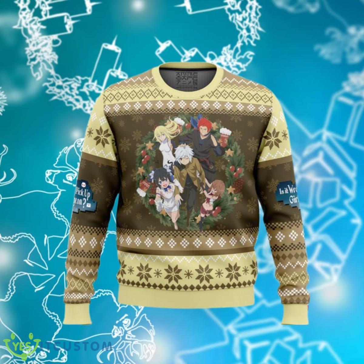Familia Myth DanMachi Ugly Christmas Sweaters Impressive Gift For Men And Women 3 Familia Myth DanMachi Ugly Christmas Sweaters Impressive Gift For Men And Women Product Photo 1