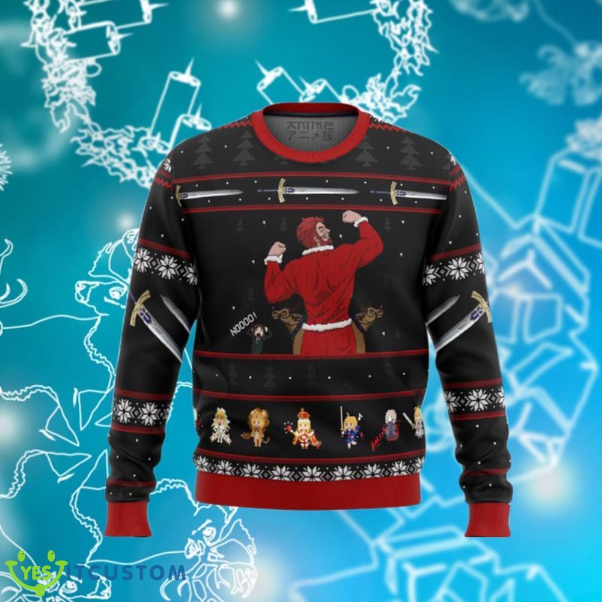 Fate Zero Rider Iskander Waver Ugly Christmas Sweaters Impressive Gift For Men And Women 3 Fate Zero Rider Iskander Waver Ugly Christmas Sweaters Impressive Gift For Men And Women Product Photo 1