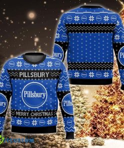 Favorite Food Brands Pillsbury Party Knitted Sweater Party For Christmas - Favorite Food Brands Pillsbury Ugly Christmas Sweater For Men And Women Photo 1