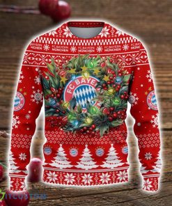 FC Bayern Munchen 3D Ugly Christmas Sweater Christmas Gift For Fans Men Women Christmas Sweater Product Photo 2