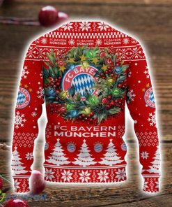 FC Bayern Munchen 3D Ugly Christmas Sweater Christmas Gift For Fans Men Women Christmas Sweater Product Photo 3