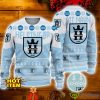 FC Helsingørs 3D Ugly Christmas Sweater Custom Name Christmas Holiday Gift For Men And Women Product Photo 1