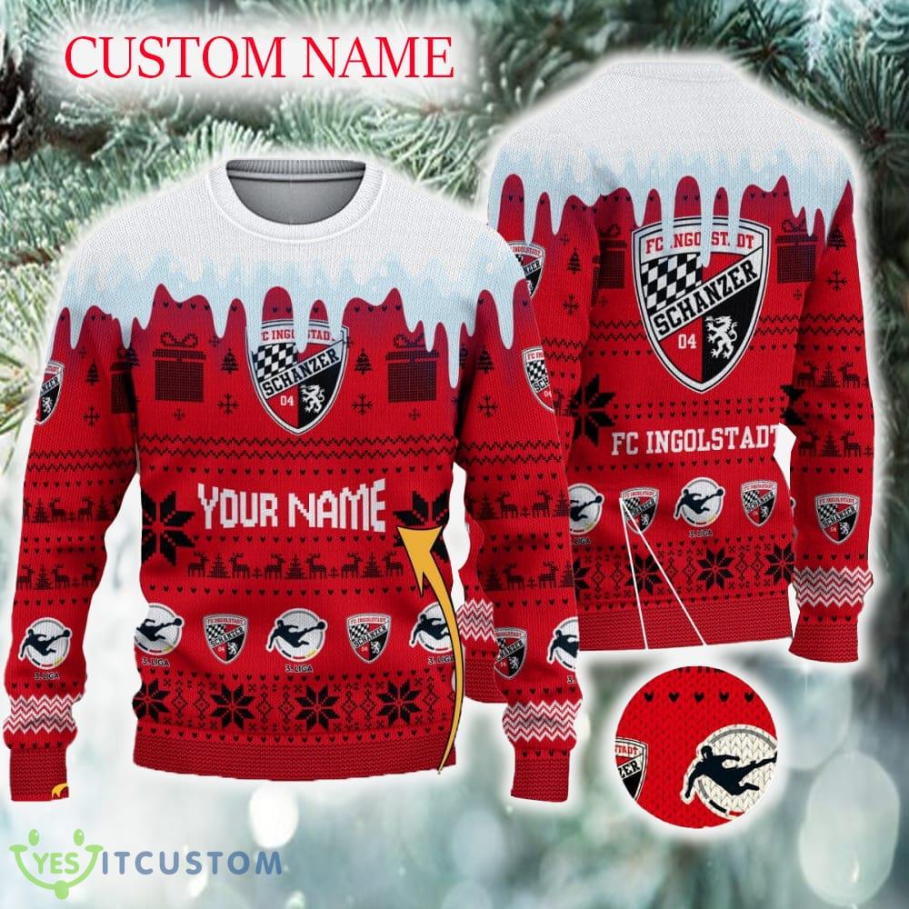 FC Ingolstadt 04 Custom Name Logo 3D Ugly Sweater New Gift For Fans 3 FC Ingolstadt 04 Custom Name Logo 3D Ugly Sweater New Gift For Fans - FC Ingolstadt 04 Custom Name Logo 3D Ugly Sweater New Gift For Fans
