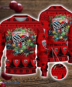 FC Ingolstadt 3D Ugly Christmas Sweater Christmas Gift For Fans Men Women Christmas Sweater Product Photo 1