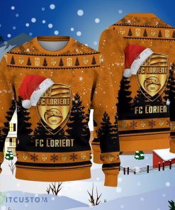 FC Lorient Ugly Christmas Sweater Best Gift For Men And Women Product Photo 1