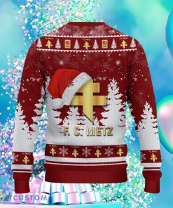 FC Metz Ugly Christmas Sweater Style Gifts For Men Women Product Photo 3