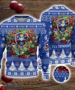F.C.V. Dender E.H 3D Ugly Christmas Sweater Christmas Gift For Fans Men Women Christmas Sweater Product Photo 1