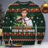 Feed Me Seymour Knitting Pattern Christmas Ugly Sweater Product Photo 1