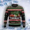 Firefighter Firemas Ugly Christmas Sweater Product Photo 1
