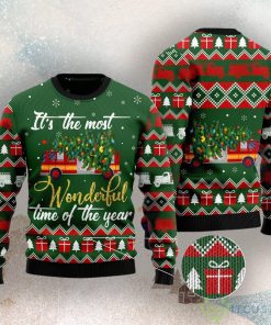 Firefighter Wonderful Time Ugly Christmas Sweater 5 Firefighter Wonderful Time Ugly Christmas Sweater Product Photo 3