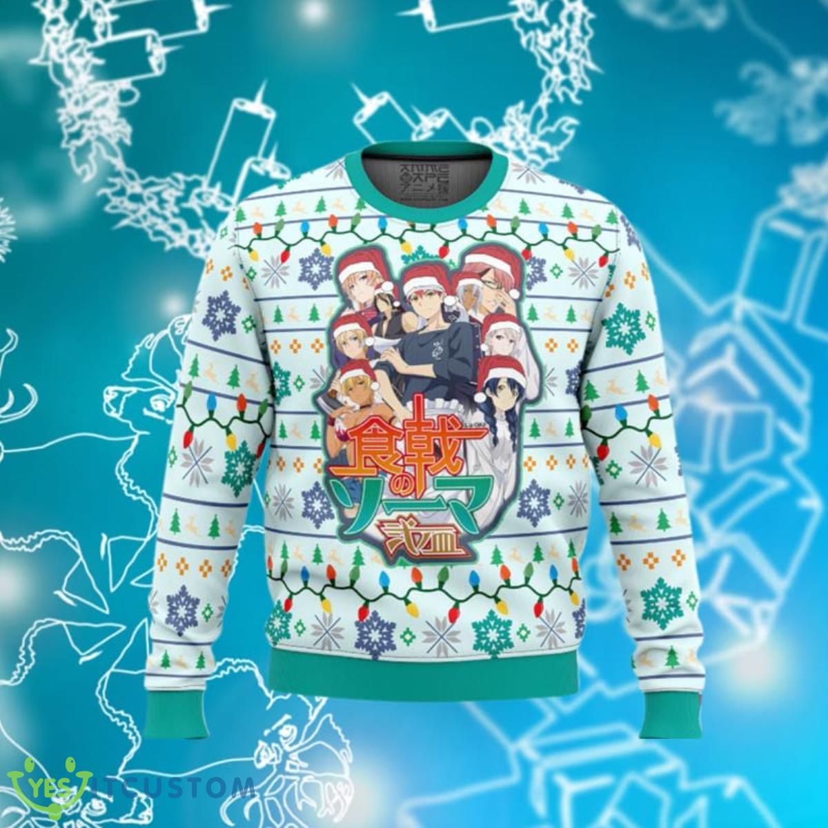 Food Wars Fight to Conquer Ugly Christmas Sweaters Impressive Gift For Men And Women 3 Food Wars Fight to Conquer Ugly Christmas Sweaters Impressive Gift For Men And Women Product Photo 1