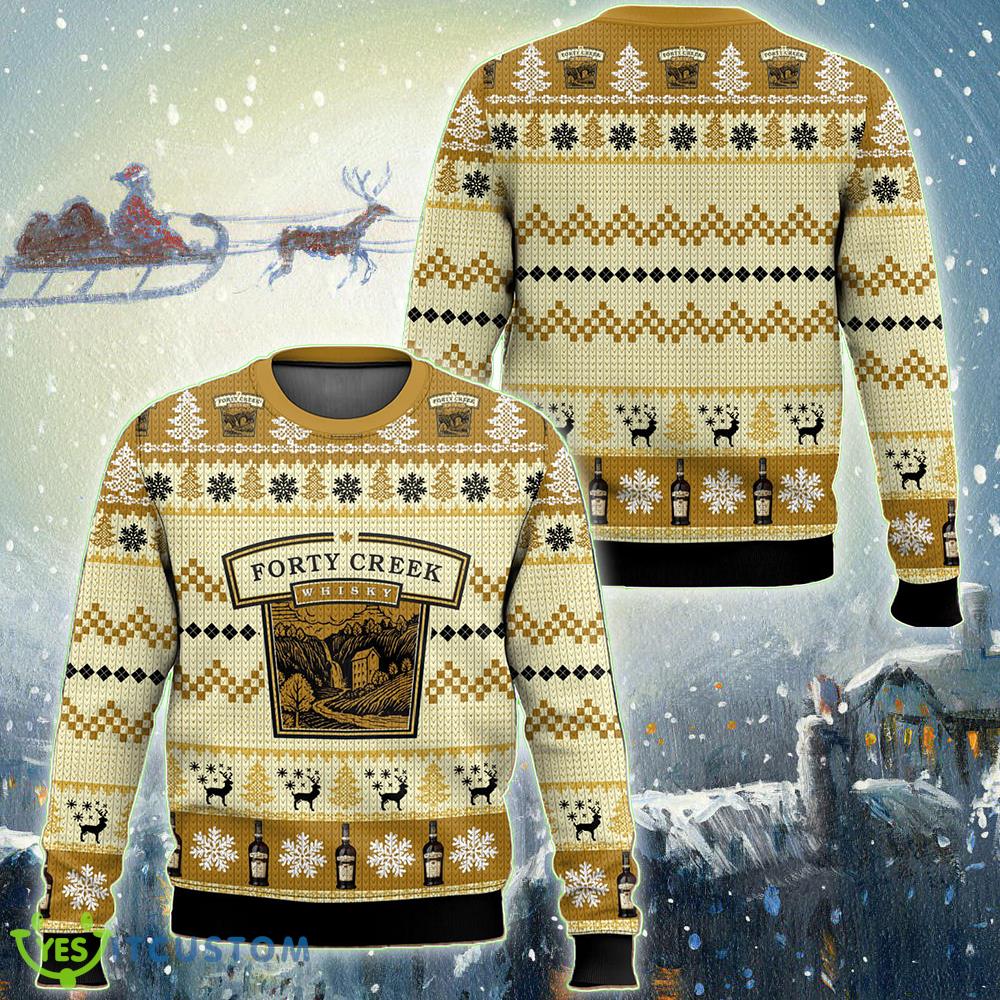 Forty Creek Whiskey New Knitted Christmas Sweater Gift For Holidays 3 Forty Creek Whiskey New Knitted Christmas Sweater Gift For Holidays - Forty Creek Whiskey New Knitted Christmas Sweater Gift For Holidays