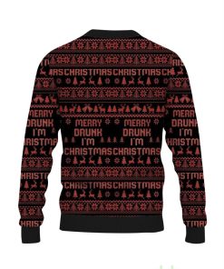 Fun And Creative Christmas Bulldog Crew Neck Christmas Ugly Sweater Product Photo 2