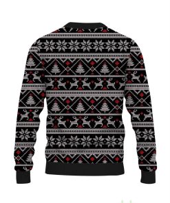 Fun And Creative Christmas Snowman Crew Neck Christmas Ugly Sweater Product Photo 2