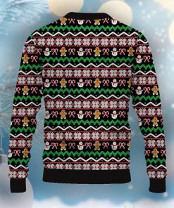 Fun Christmas Boobs Print Crew Neck Ugly Sweater Product Photo 2