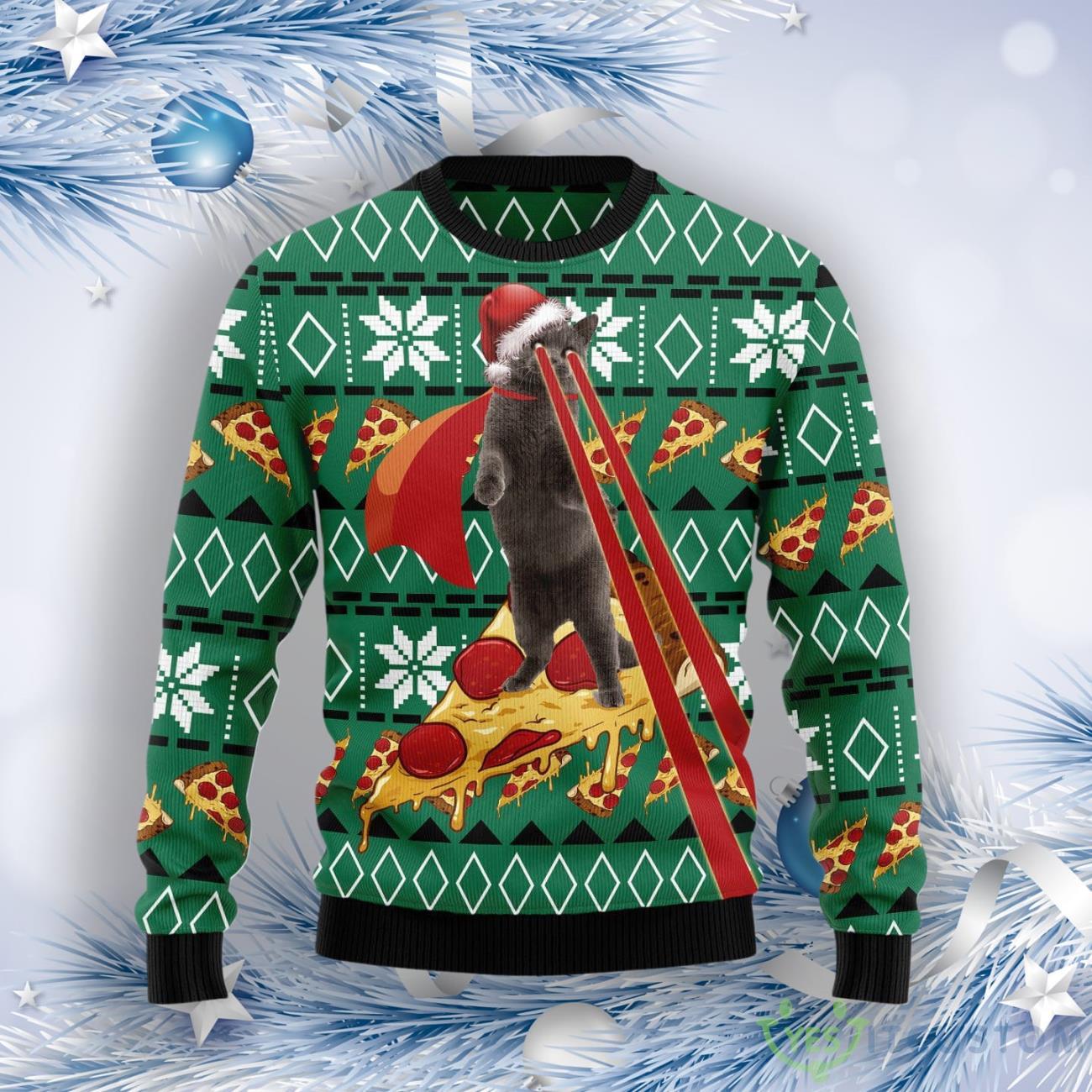Funny Cat Ugly Christmas Sweater 7 Funny Cat Ugly Christmas Sweater Product Photo 1