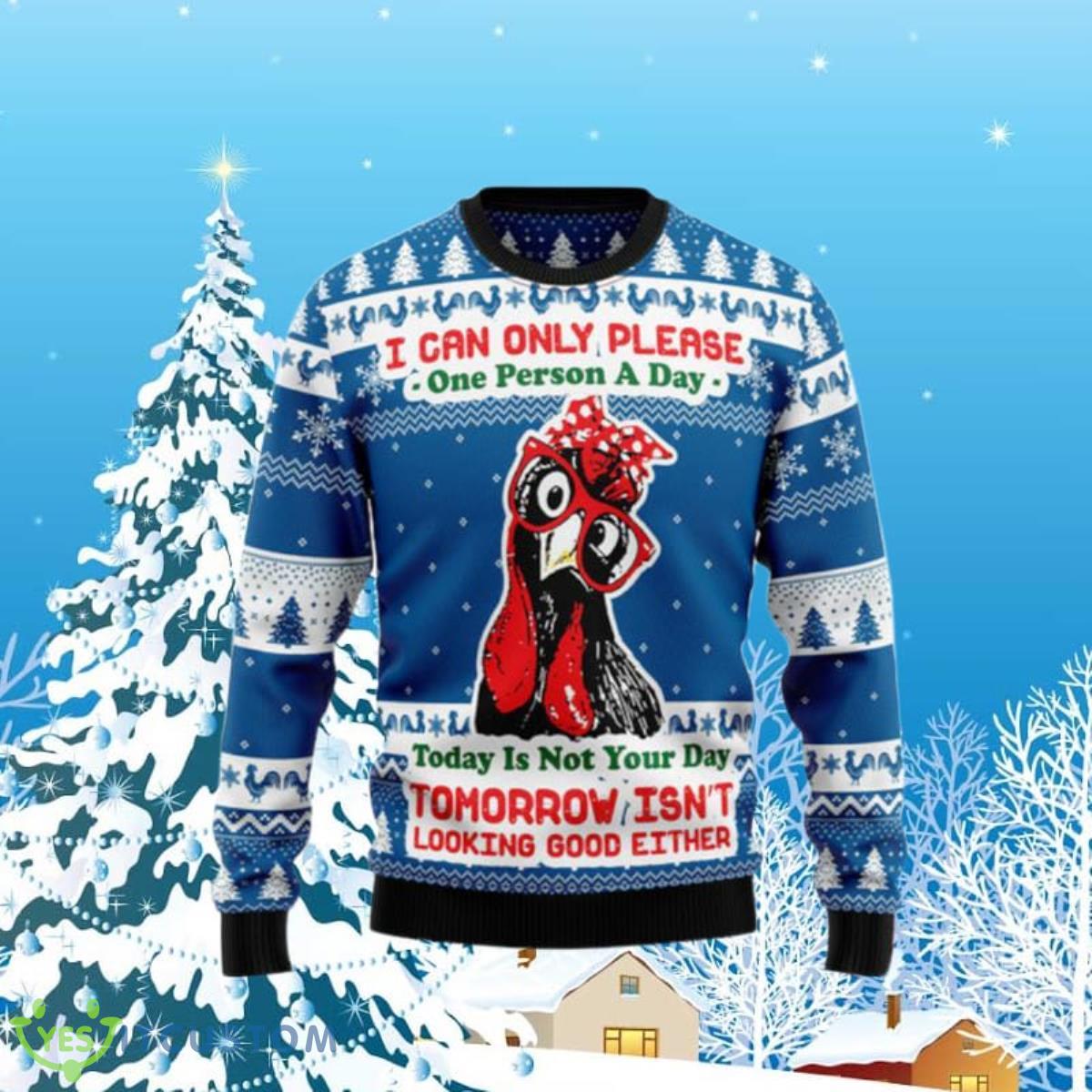 Funny Chicken Ugly Christmas Sweaters Style Gift For Men And Women 3 Funny Chicken Ugly Christmas Sweaters Style Gift For Men And Women Product Photo 1