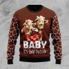 Funny Giraffe Ugly Christmas Sweater Product Photo 1