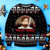 Funny Hello There Ugly Christmas 3D Sweater Product Photo 1
