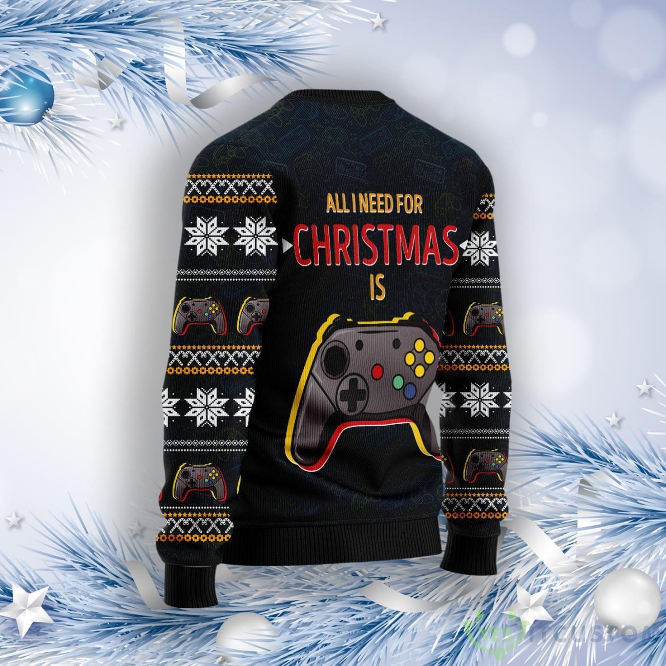 Games All I Need Ugly Christmas Sweater 8 Games All I Need Ugly Christmas Sweater Product Photo 2