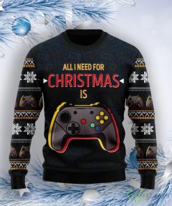 Games All I Need Ugly Christmas Sweater Product Photo 1