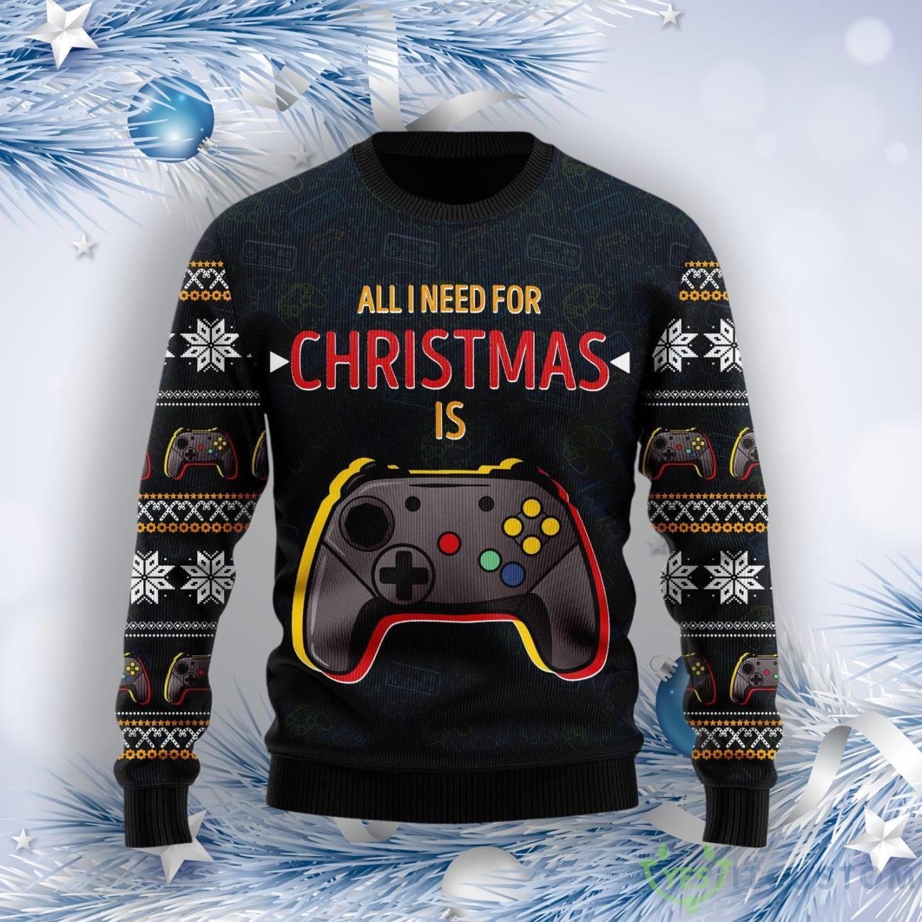 Games All I Need Ugly Christmas Sweater 7 Games All I Need Ugly Christmas Sweater Product Photo 1