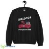 Georgia Bulldogs Happy 4th July, Party in the USA T Shirt, Christmas Sweatshirt - 18000 Unisex Heavy Blend Crewneck Sweatshirt