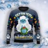 Gettin' Yeti For Christmas Ugly Christmas Sweater Product Photo 1