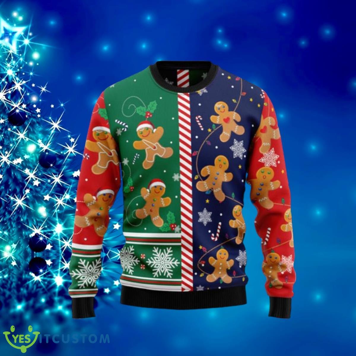 Gingerbread Christmas Cookie Ugly Christmas Sweaters Special Gift 3 Gingerbread Christmas Cookie Ugly Christmas Sweaters Special Gift Product Photo 1