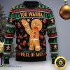 Gingerbread Man Ugly Christmas Sweater For Everyone Product Photo 1