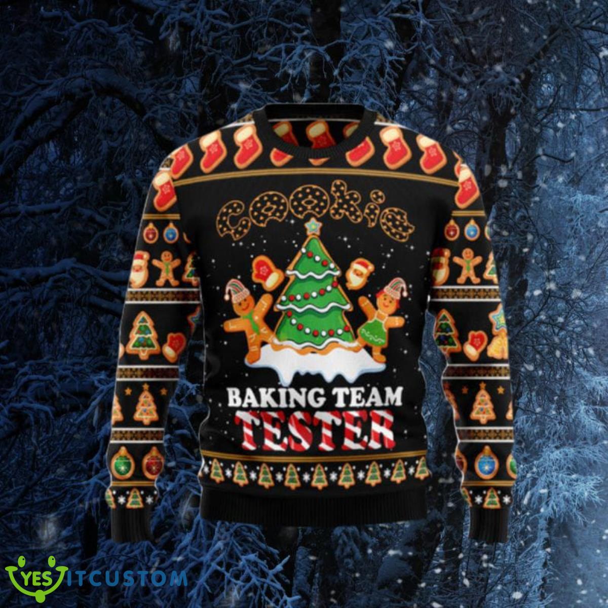 Gingerbread Tester Ugly Christmas Sweaters Best Gift 3 Gingerbread Tester Ugly Christmas Sweaters Best Gift Product Photo 1