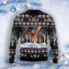 Giraffe And Santa Ugly Christmas Sweater Product Photo 1
