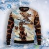 Giraffe Butterfly Ugly Christmas Sweater Product Photo 1