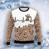 Giraffe Heart Ugly Christmas Sweater Product Photo 1