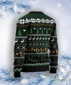 Giraffe Holiday Ugly Christmas Sweater Product Photo 2