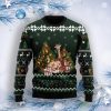Giraffe Holiday Ugly Christmas Sweater Product Photo 1