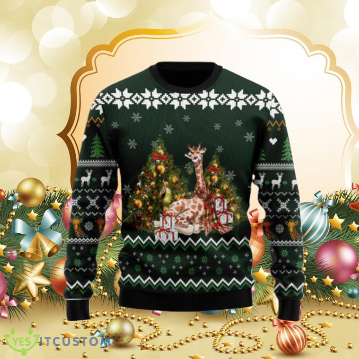 Giraffe Holiday Ugly Christmas Sweaters Special Gift For Men And Women 3 Giraffe Holiday Ugly Christmas Sweaters Special Gift For Men And Women Product Photo 1