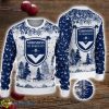 Girondins de Bordeaux 3D Sweater Pine Trees Pattern Ugly Christmas Sweater For Big Fans Product Photo 1