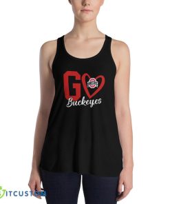 Go Ohio State Buckeyes! Limited Edition T Shirt, Christmas Sweatshirt - 8800 Women's Flowy Racerback Tank