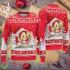 Golden Mercury Marine Logo Santa Hat Car Truck And Motorcycle Knitted Christmas 3D Sweater - Golden Mercury Marine Logo Santa Hat Car Truck And Motorcycle Knitted Christmas 3D Sweater