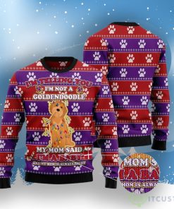 Goldendoodle Baby Christmas Ugly Christmas Sweater Product Photo 3