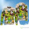 Golf Dog Driving Golf Cart Art Ugly Christmas Sweater For Men & Women Product Photo 1