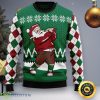 Golfer Santa Ugly Christmas Sweater For Everyone Product Photo 1