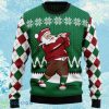 Golfer Santa Ugly Christmas Sweaters Unique Gift Product Photo 1