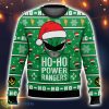 Green Ranger Ho-Ho Power Rangers Ugly Christmas Sweater Product Photo 1