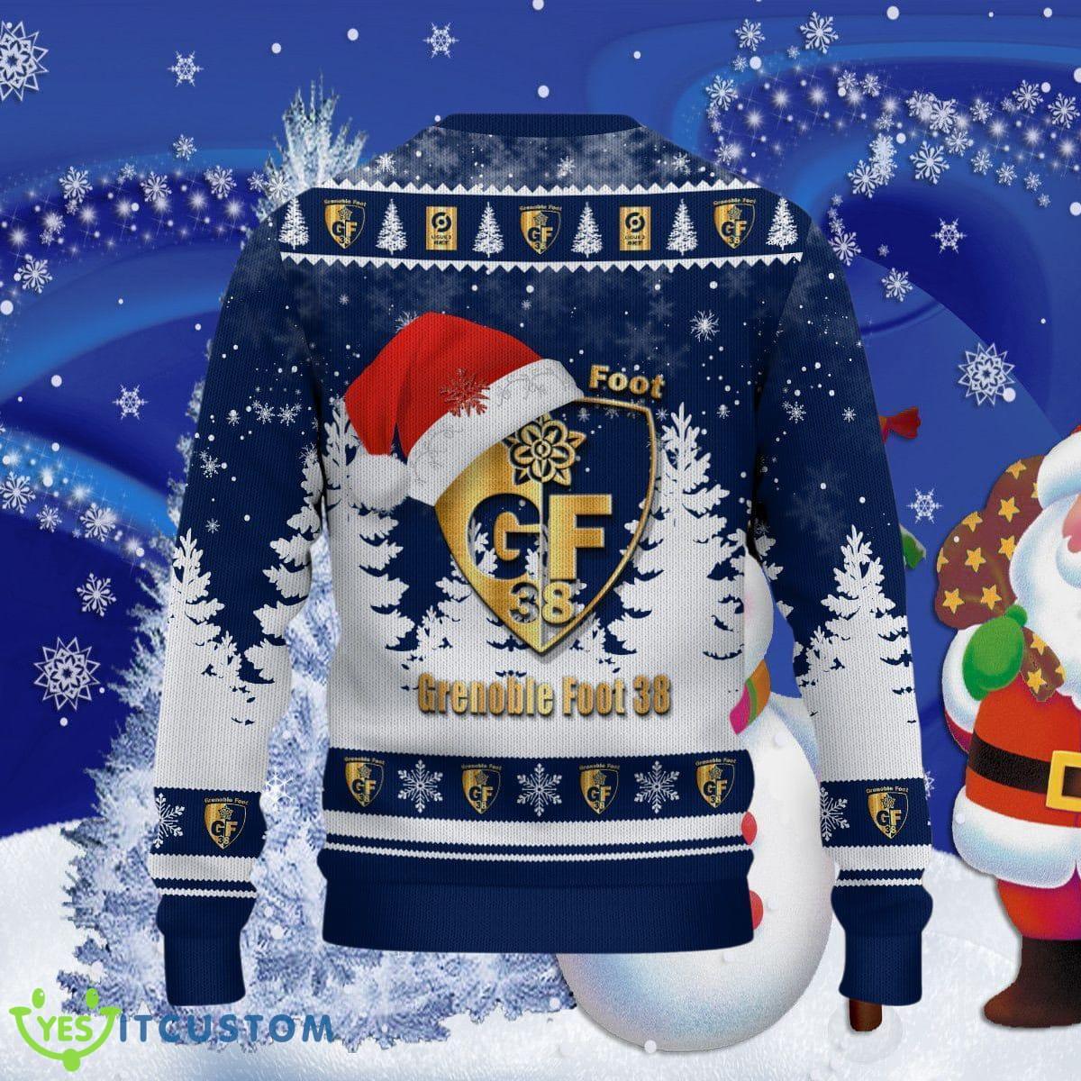 Grenoble Foot 38 Ugly Christmas Sweater Best Gift For Men And Women 3 Grenoble Foot 38 Ugly Christmas Sweater Best Gift For Men And Women Product Photo 3