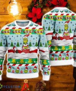 Grinch Face Amazing The Grinch Sweater 3D All Over Printed 3D Christmas Sweater Christmas Gift Product Photo 2
