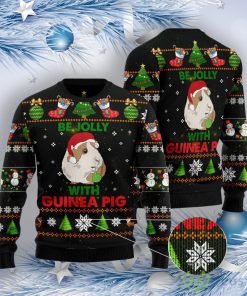 Guinea Pig Be Jolly Ugly Christmas Sweater Product Photo 3