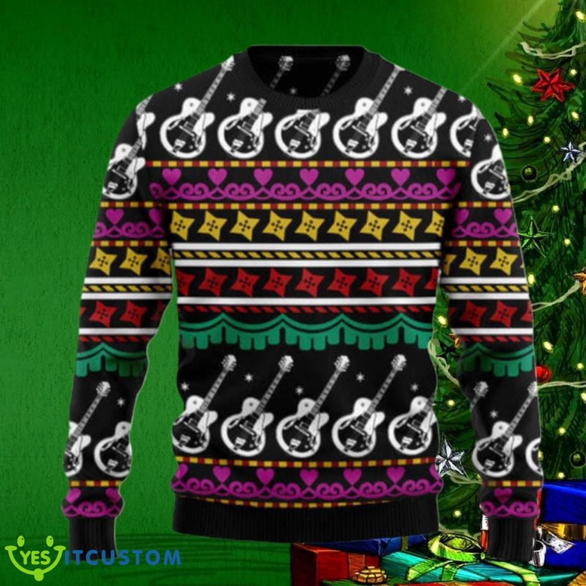 Guitar Christmas Ugly Christmas Sweaters Special Gift For Men And Women 3 Guitar Christmas Ugly Christmas Sweaters Special Gift For Men And Women Product Photo 1